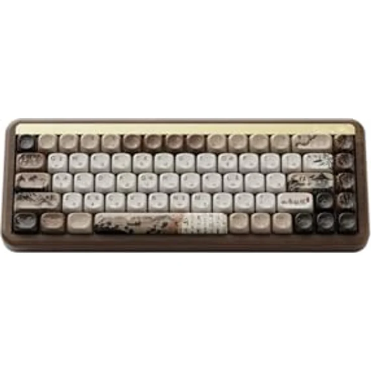 Akko AKKO MU01 Mountain Seclusion Gaming Tastatur, RGB, 65% - Rosewood-Switches, ANSI - Rosewood – Bild 2