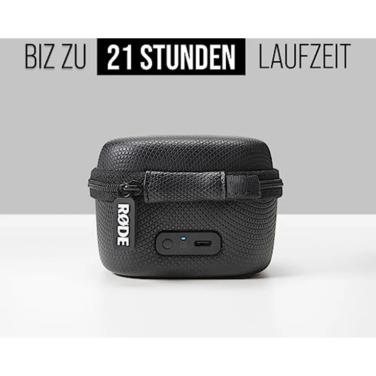 RODE Microphones Mikrofon Wireless GO II Charge Case - Case zum Schutz und Aufladen, schwarz – Bild 5