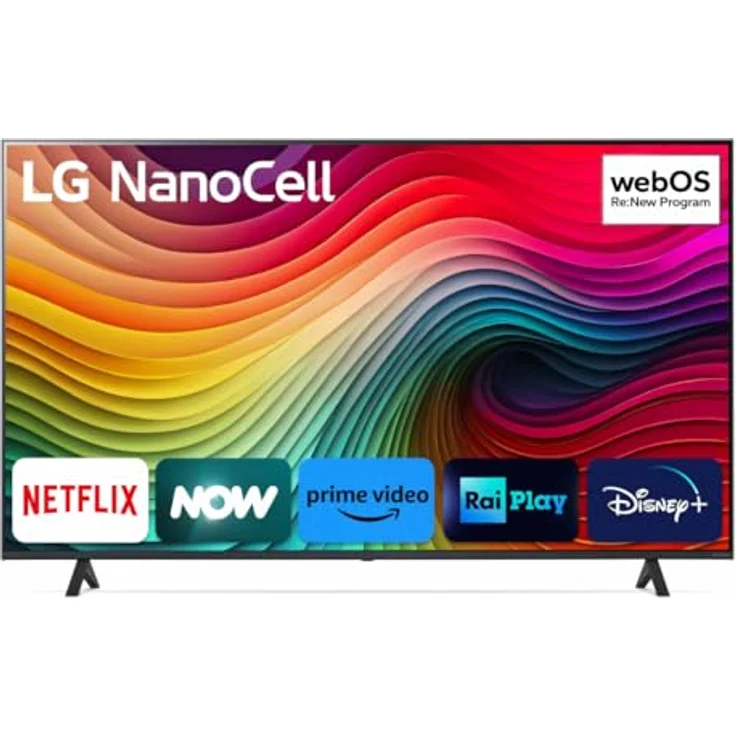 LG Nanocell TV 2024 50NANO81, 50 Zoll UHD Fernseher mit α5 Gen7 AI 4K Prozessor, Smart TV mit Streaming-Apps und Gaming-Optimierung – Bild 1