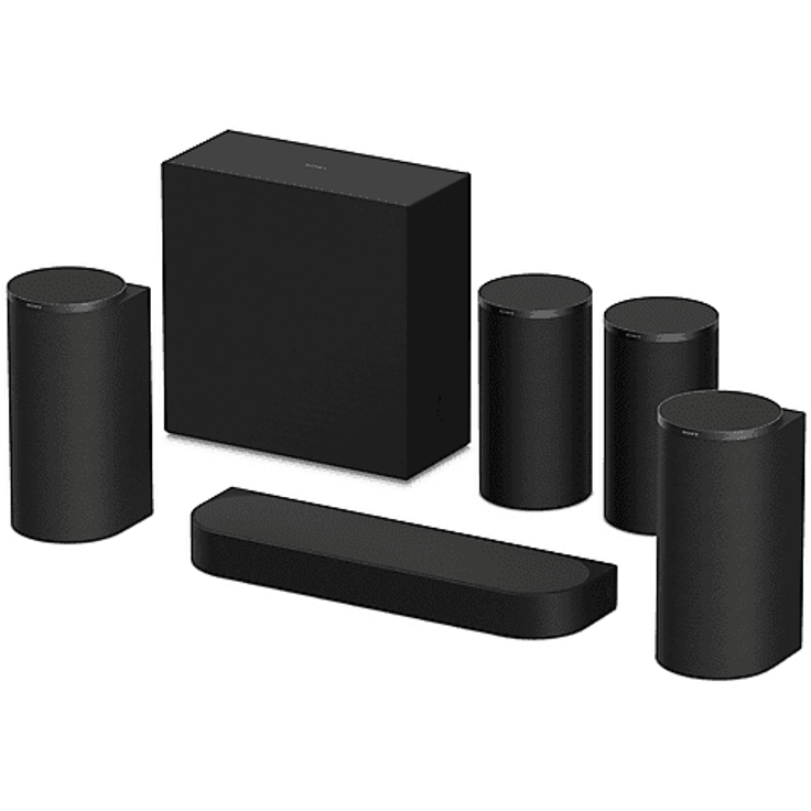 SONY BRAVIA Theatre Trio KIT, 5.1.4-Kanal-Heimkinosystem mit Dolby Atmos und DTS:X, Schwarz