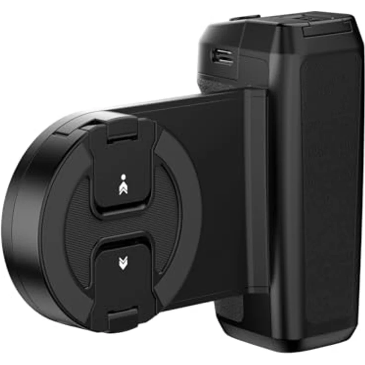 ULANZI MA35, Magnetischer Smartphone Griff mit Bluetooth-Fernbedienung und Spiegel, geeignet für Smartphones von 5 bis 9,5 cm Breite, schwarz – Bild 4
