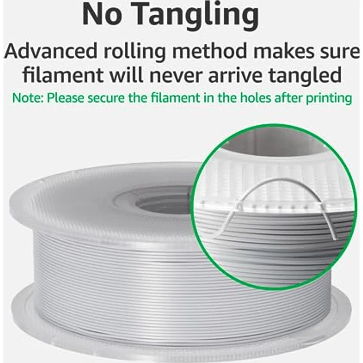 Bambu Lab Filament PLA Basic Cyan, 1kg 3D-Druckmaterial, 1.75 mm, RFID-gesteuert, blau – Bild 5