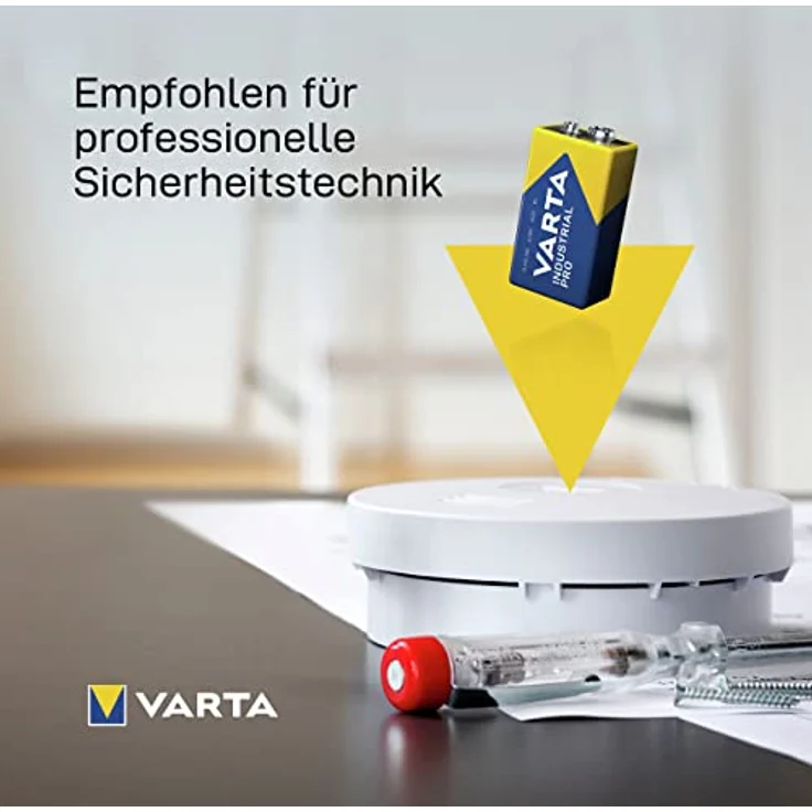 VARTA Industrial Pro Batterie 9V Block Alkaline Batterien 6LR61 (20er pack), Design kann abweichen – Bild 4