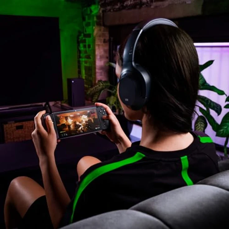 RAZER Razer Kishi V2 Pro (Android), Gamepad mit Razer Hypersense-Haptik, Multifunktionstasten, ausziehbares Mittelteil – Bild 16