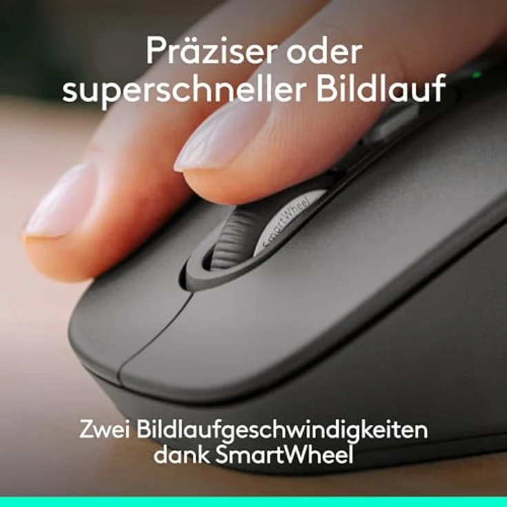 Logitech Signature Comfort Plus Combo MK880, kabelloses Tastatur-Maus-Set mit ergonomischer Handballenauflage – Bild 11