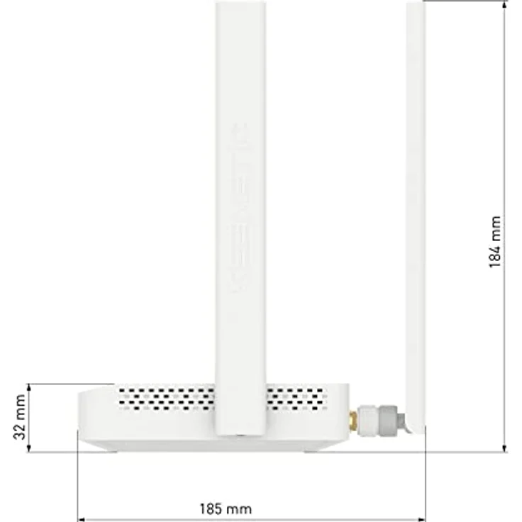 Keenetic Runner 4G N300, Mesh-WLAN-4G-Router mit 4-Port-Smart-Switch, bis zu 300 Mbps, WPA3-Sicherheit, optimierter 4G-Empfang – Bild 3
