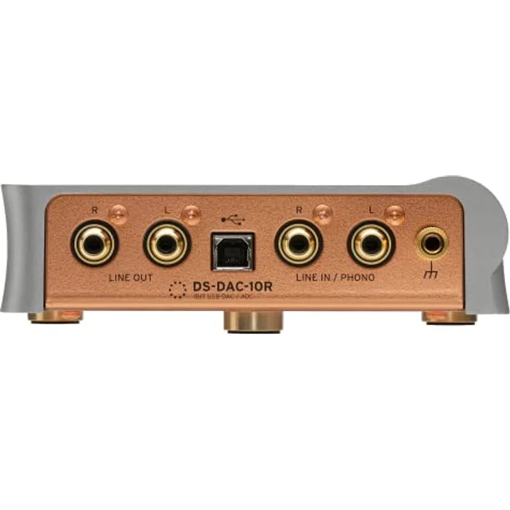 Korg DS-DAC-10R Audiokonverter-Digitalwandler, USB Typ B, 10-20000 Hz, 10-40000 Hz, 2,5 W, Maße 155 x 185 x 49 mm, Schwarz – Bild 4