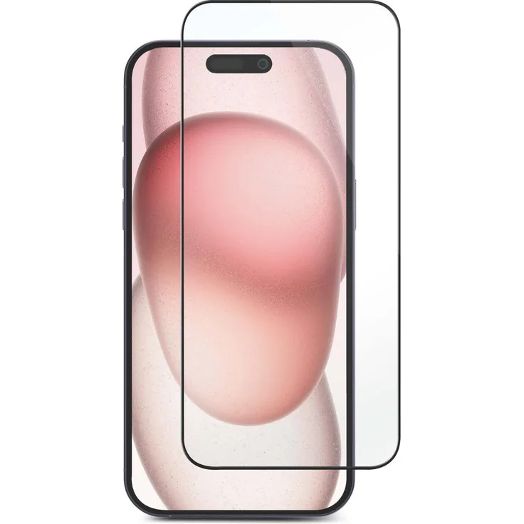 eSTUFF INFINITE Titan Shield® Schutzfolie für Apple iPhone 16 Pro und Pro Max, 50 Stück, transparent, 9H gehärtetes Glas, umweltfreundlich