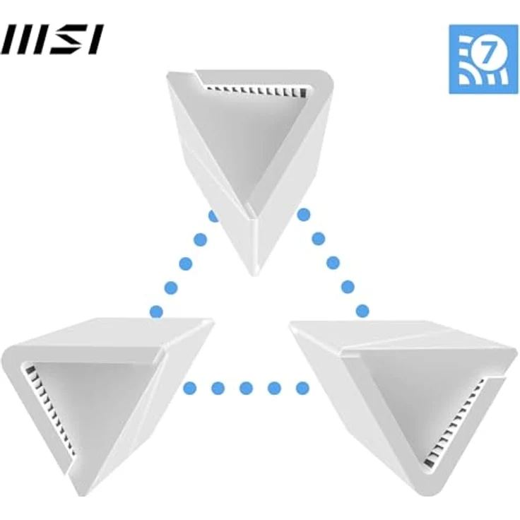 MSI Roamii BE Lite WiFi 7 Mesh System, Dual-Band, 2-3600 Mbps, 2.5G & Gigabit Ports, Backhaul, Kindersicherung & erweiterte Sicherheit – Bild 2