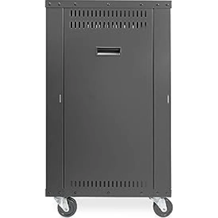 DIGITUS Universal 19-Zoll Equipment Rack - 16HE - unmontiert - Audio-Video-Zubehör - Audio-Rack - Traglast 136 kg - mit Rollen - schwarz – Bild 4