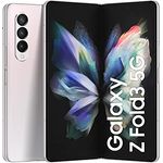 Samsung Galaxy Z Fold3 5G, faltbares Handy, flexibles, großes 7,6 Zoll Display, 256 GB Speicher, in Phantom Silver inkl. 36 Monate Herstellergarantie 