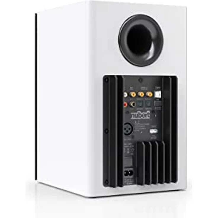 Nubert nuPro XS-3000 RC | Weißer Regallautsprecher | 1 Stück Kompaktlautsprecher | Bluetooth Lautsprecher aptX HD | Lautsprecher Verbindung kabellos High Res | Schreibtischlautsprecher im Homeoffice – Bild 3