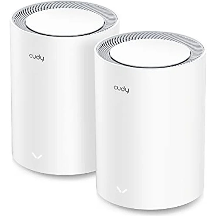 Cudy M3000 AX3000 Wi-Fi 6 Mesh 2.5G, 2er-Pack Access-Points in Weiß mit hoher Datenübertragungsrate und 399,4 m² Abdeckung – Bild 1