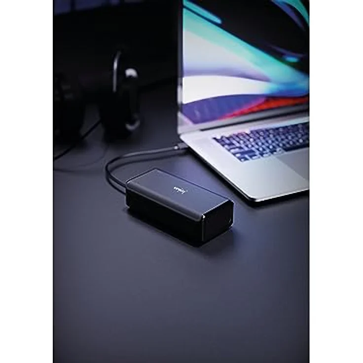 VERICO Power Bank Power Pro PD 30000 mAh Power Delivery, LiPo Lithium Polymer, externer Akku, externes Ladegerät, Output: 2 x USB-A und 1 x USB-C, Input: 1 x Micro-USB und 1 x USB-C, schwarz – Bild 5