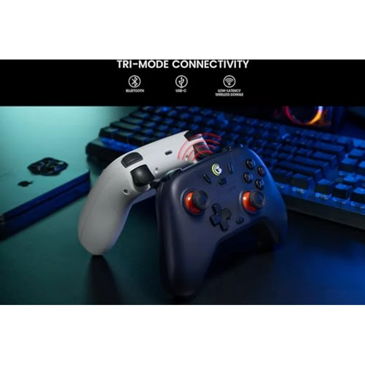 Gamesir Nova Lite, Gaming Controller mit Hall-Effekt-Sticks, kompatibel mit Android, iOS, Switch und Steam Machine, Weiss – Bild 7