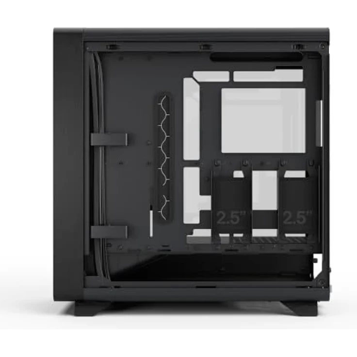 Fractal Design Summit Ambience Blackout TG, PC-Gehäuse für ATX und eATX Mainboards, 7 Lüfterplätze, schwarz – Bild 20
