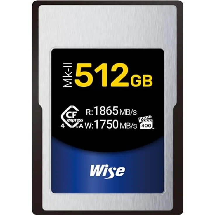 Wise CFexpress 4.0 Type A Mk-II 512GB, Speicherkarte – Bild 1