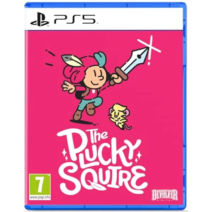 Devolver Digital The Plucky Squire - PS5, Action-Abenteuer in 2D und 3D Welten, mit charmanten Rätseln und Jetpack-Flügen – Bild 1