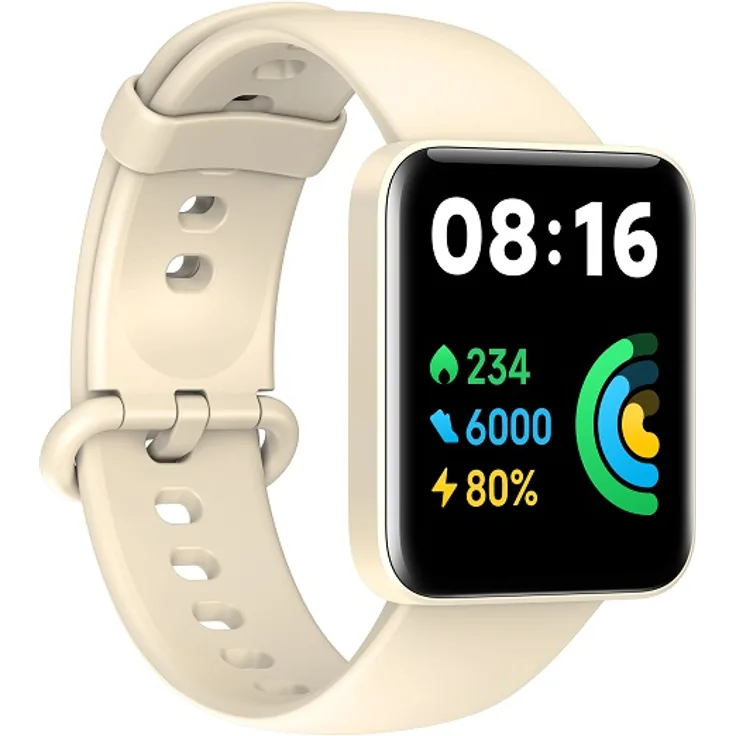 Xiaomi Redmi Watch 2 Lite GL Smartwatch GPS, Unisex, Einheitsgröße, Beige