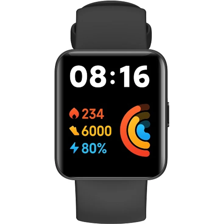 Xiaomi Redmi Watch 2 Lite GL Smartwatch GPS, Unisex, Einheitsgröße, Black – Bild 2