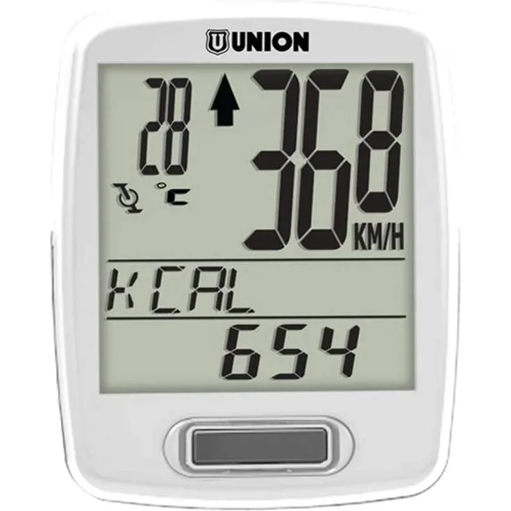 Union Union 12TW Fahrradcomputer drahtlos weiß 12 Funktionen