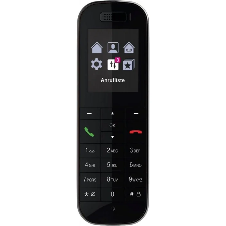 Telekom Speedphone 52 mit Bluetooth-Schnittstelle, Schnurloses Erweiterungshandgerät, DECT/CAT-iq, schwarz – Bild 4