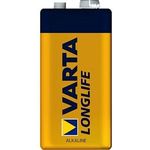 Varta LONGLIFE 9V Bli 1 9V Block-Batterie Alkali-Mangan 565 mAh 9V 1St.
