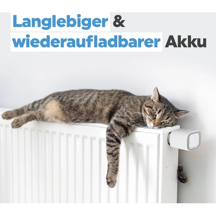 Shelly TRV Smart Home Heizkörperthermostat, digitale Steuerung der Heizung per App & WLAN, einfache Installation, WiFi Heizungsthermostat, kompatibel mit Amazon Alexa & Google Home, mit Akku, weiß – Bild 13