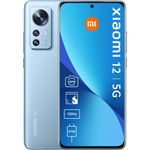 Xiaomi 12 5G Smartphone 15,95cm (6,28 Zoll) AMOLED-Display, 256GB interner Speicher, 8GB RAM, Dual-SIM, Android 11, Blue