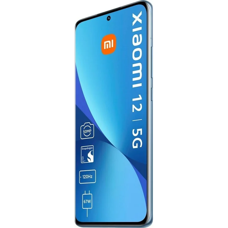 Xiaomi 12 5G Smartphone 15,95cm (6,28 Zoll) AMOLED-Display, 128GB interner Speicher, 8GB RAM, Dual-SIM, Android 11, Blue – Bild 5