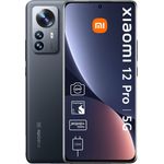 Xiaomi 12 Pro 5G Smartphone 17,09 cm (6,73 Zoll) AMOLED-Display, 256GB interner Speicher, 12GB RAM, Dual-SIM, Android 12, Gray