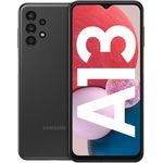 Samsung Galaxy A13 Smartphone 16,76cm (6,6 Zoll) LCD-Display, 64GB interner Speicher, 4GB RAM, Dual-SIM, Android 12, Black
