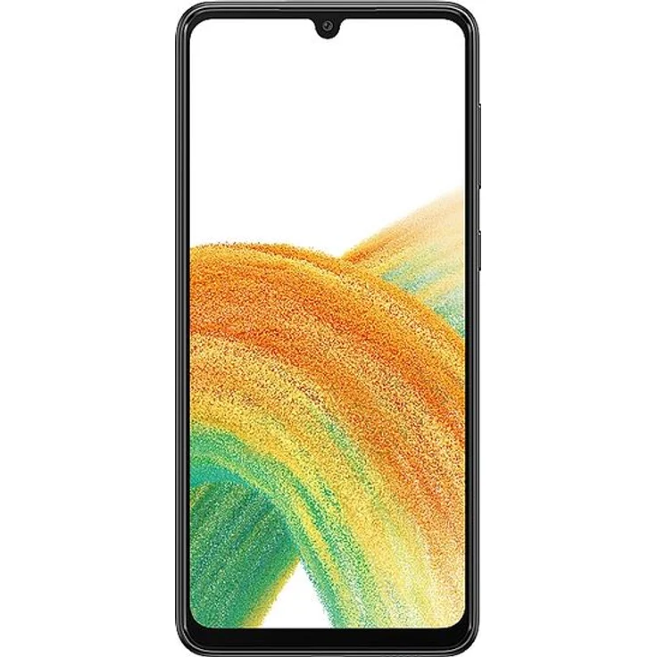 Samsung Galaxy A33 5G Smartphone 16,2 cm (6,4 Zoll) Super AMOLED-Display, 128GB interner Speicher, 6GB RAM, Dual-SIM, Android 12, Awesome Black – Bild 2
