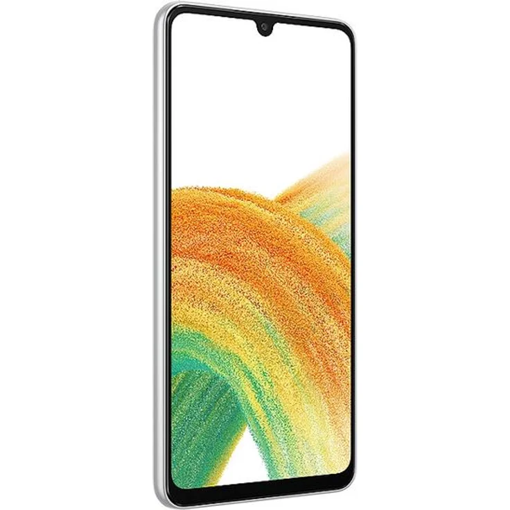 Samsung Galaxy A33 5G Smartphone 16,2 cm (6,4 Zoll) Super AMOLED-Display, 128GB interner Speicher, 6GB RAM, Dual-SIM, Android 12, Awesome White – Bild 5