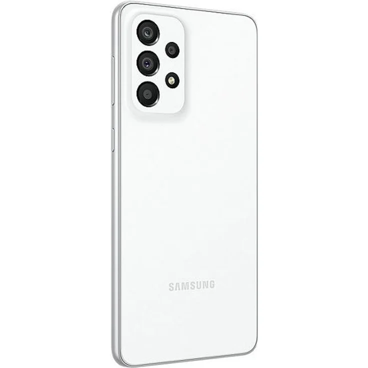 Samsung Galaxy A33 5G Smartphone 16,2 cm (6,4 Zoll) Super AMOLED-Display, 128GB interner Speicher, 6GB RAM, Dual-SIM, Android 12, Awesome White – Bild 7