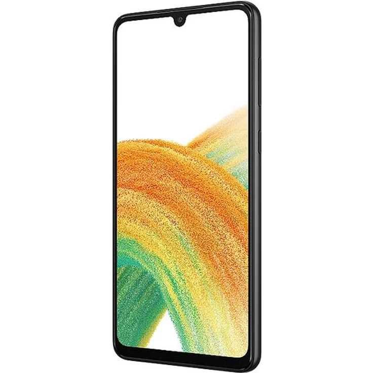 Samsung Galaxy A33 5G Smartphone 16,2 cm (6,4 Zoll) Super AMOLED-Display, 128GB interner Speicher, 6GB RAM, Dual-SIM, Android 12, Awesome Black – Bild 4
