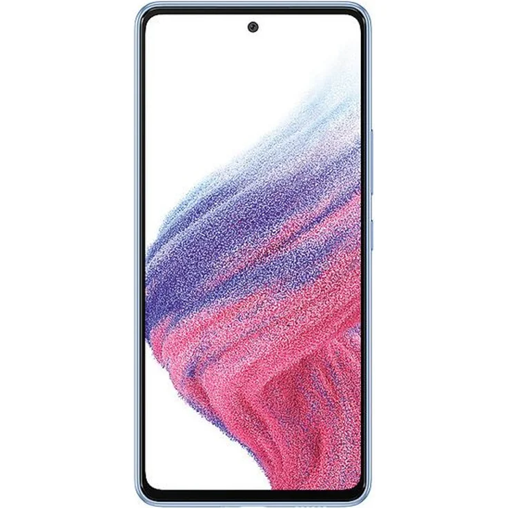 Samsung Galaxy A53 5G Smartphone 16,51cm (6,5 Zoll) AMOLED-Display, 128GB interner Speicher, 6GB RAM, Dual-SIM, Android 12, Awesome Blue – Bild 2
