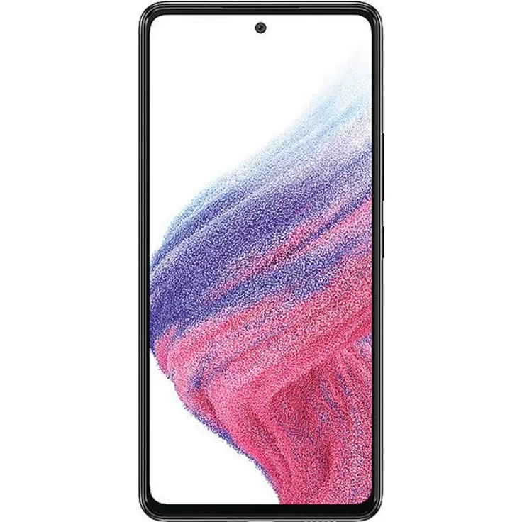 Samsung Galaxy A53 5G Smartphone 16,51cm (6,5 Zoll) AMOLED-Display, 128GB interner Speicher, 6GB RAM, Dual-SIM, Android 12, Awesome Black – Bild 2