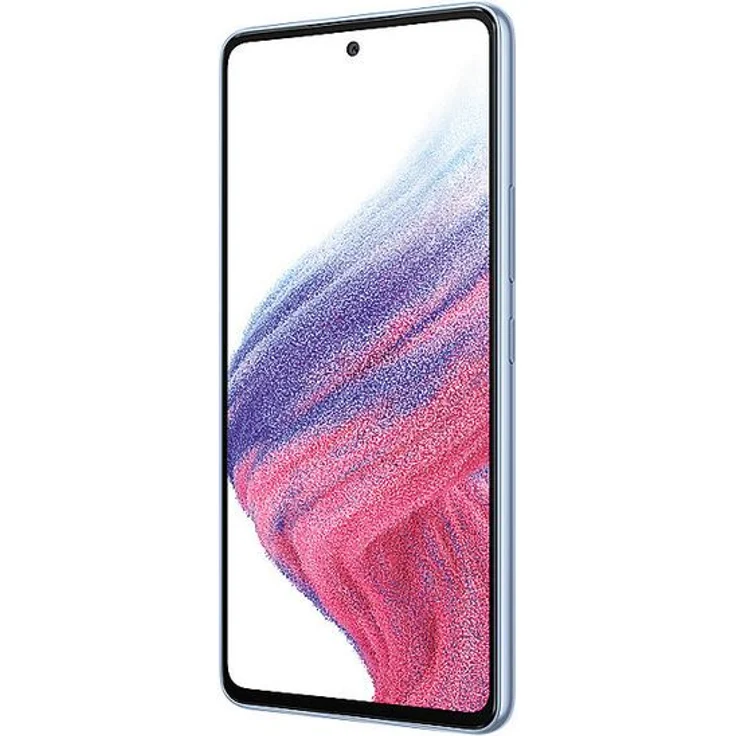 Samsung Galaxy A53 5G Smartphone 16,51cm (6,5 Zoll) AMOLED-Display, 128GB interner Speicher, 6GB RAM, Dual-SIM, Android 12, Awesome Blue – Bild 4