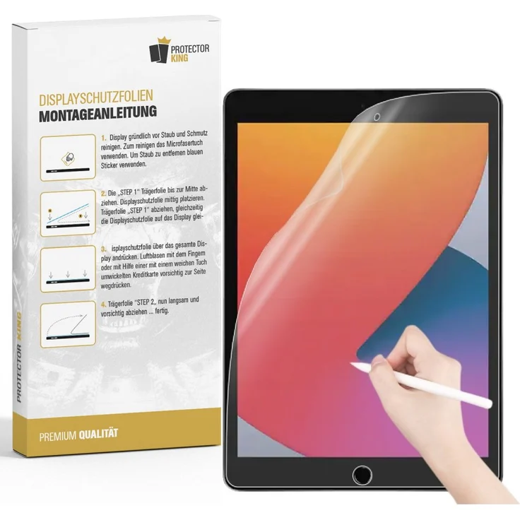PROTECTORKING 1x Paperfeel Displayschutzfolie für iPad 10,2'' – Bild 2