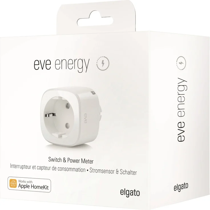 Eve Energy 20EBO8301 Smarte Steckdose, misst Stromverbrauch, schaltet Geräte ein/aus, Siri-Sprachsteuerung, Zeitschaltuhr, Fernzugriff, keine Bridge nötig, Bluetooth, Thread, Apple HomeKit (OB01540) – Bild 14