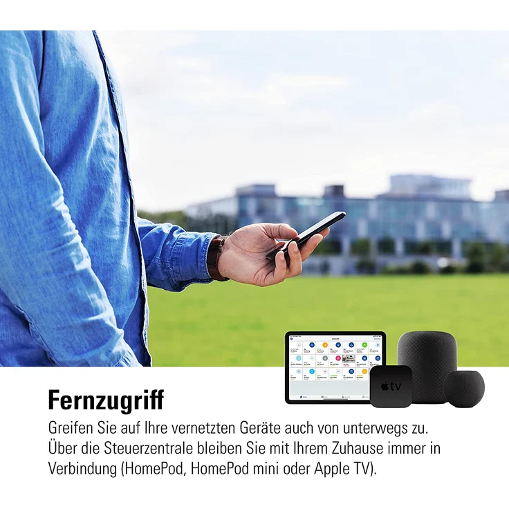 Eve Energy 20EBO8301 Smarte Steckdose, misst Stromverbrauch, schaltet Geräte ein/aus, Siri-Sprachsteuerung, Zeitschaltuhr, Fernzugriff, keine Bridge nötig, Bluetooth, Thread, Apple HomeKit (OB01540) – Bild 9
