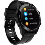 Denver SWC-362 Smartwatch Unisex, 44,5mm, Kautschukarmband, Schwarz