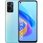 Oppo A76 Smartphone 16,66cm (6,56 Zoll), IPS-Display, 128GB interner Speicher, 4GB RAM, Dual-SIM, Android 11, Glowing Blue