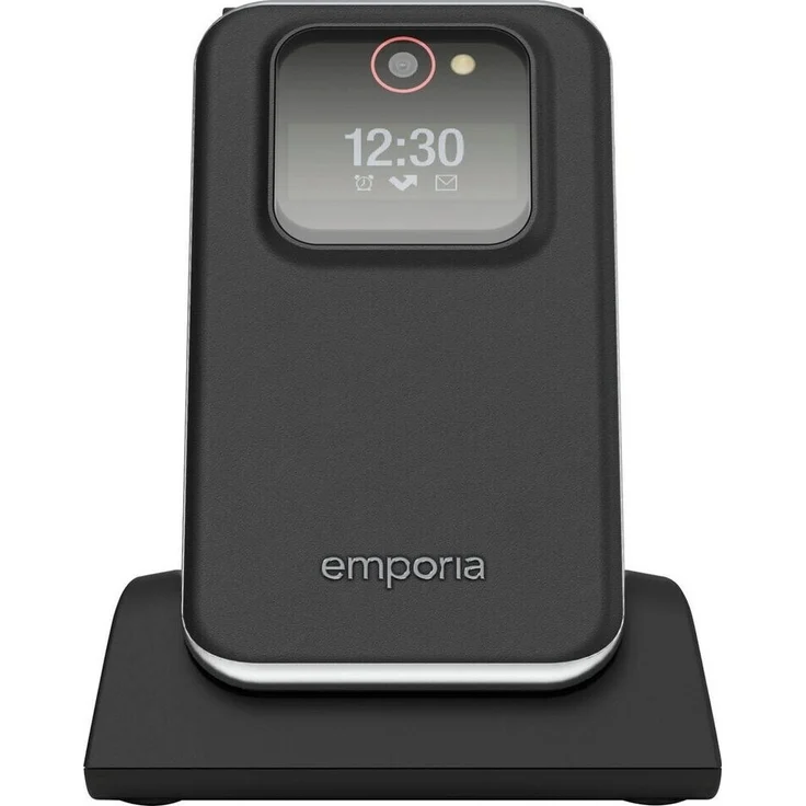 Emporia Joy LTE Seniorenhandy Farbdisplay, 128 MB interner Speicher, 64 MB RAM, Schwarz – Bild 1