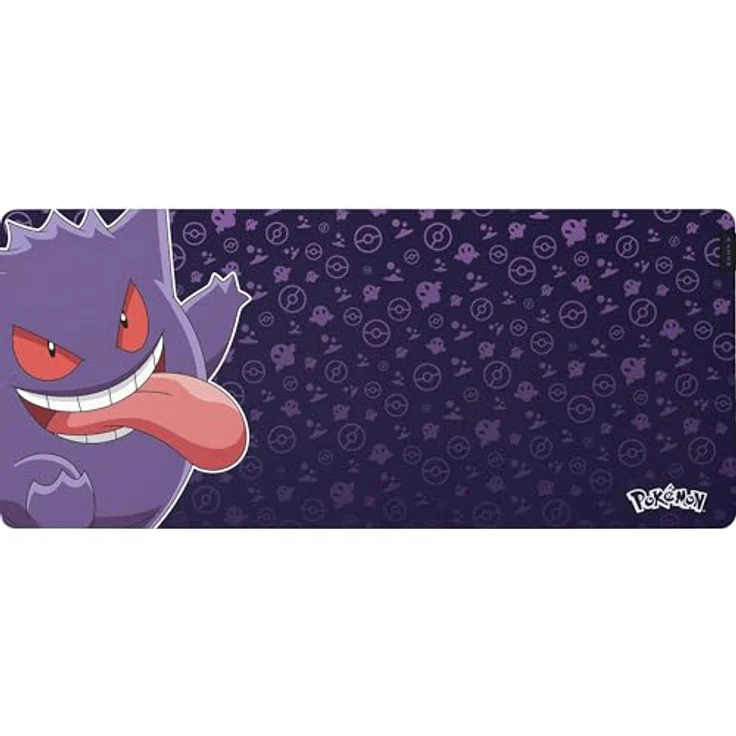 Razer Gigantus V2 XXL Pokémon Gengar, Gaming-Mauspad mit mikrogewebter Stoffoberfläche, dicker Gummischaum-Unterlage, rutschfest, 940 x 410 x 3 mm – Bild 1