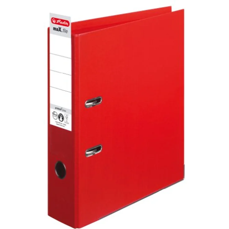 Herlitz Aktenordner maX.file »protect plus«, breit, DIN A4, 8 cm Rückenbreite, Polypropylen, blau – Bild 2