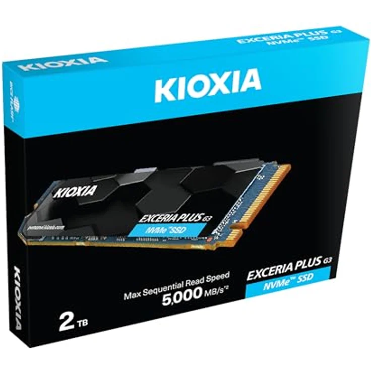 Kioxia EXCERIA Plus G3 NVMe 2 TB M.2 2280 PCIe 4.0 – Bild 3