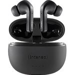 Intenso Black Buds - TWS True Wireless Kopfhörer T300A mit Active Noise Cancelling und bis zu 35 Std. Musikwiedergabe