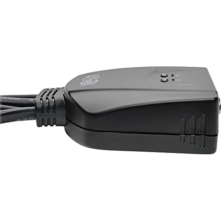 TrippLite by Eaton 2-Port USB/VGA Kabel KVM-Switch mit Kabeln und USB-Peripherie-Freigabe – Bild 5
